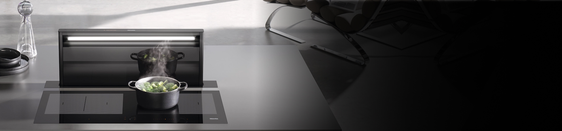 קולט אדים מעלית MIELE דגם DAD 4840