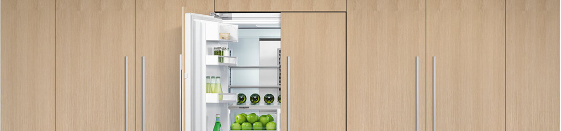 מקרר מקפיא אינטגרלי 3 דלתות Fisher & Paykel דגם RS90AU3