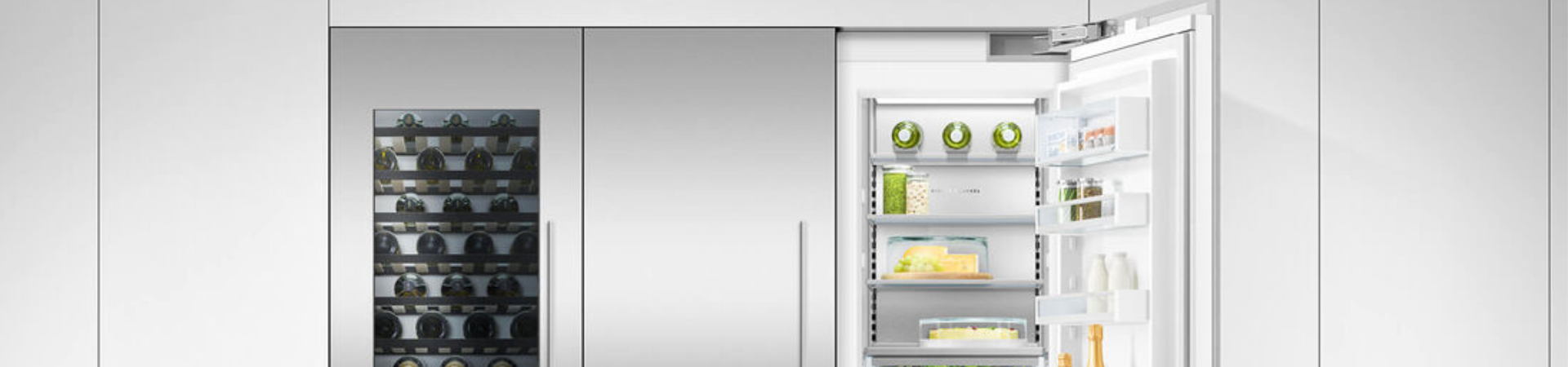 מקרר משולב מקפיא Fisher & Paykel דגם RS6121WLUK2